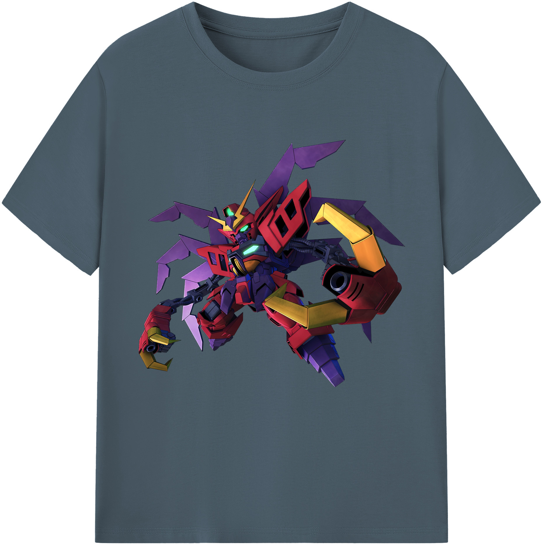（画像用） 機動戦士ガンダム Mobile Suit Gundam 綿100％半袖Tシャツ（フロントプリント）